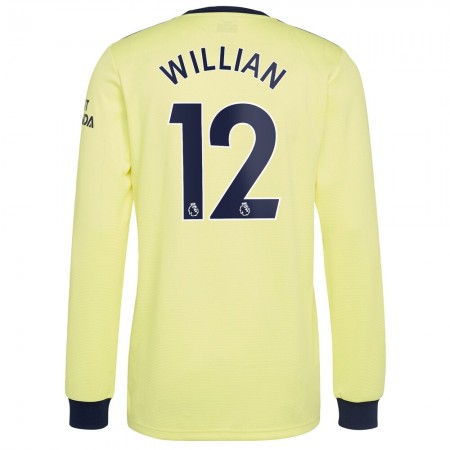 Billiga Fotbollströjor Arsenal Willian 12 Borta tröja 2021/22 Långärmad